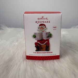 Hallmark keepsake “I've Been Everywhere Ornament “2013